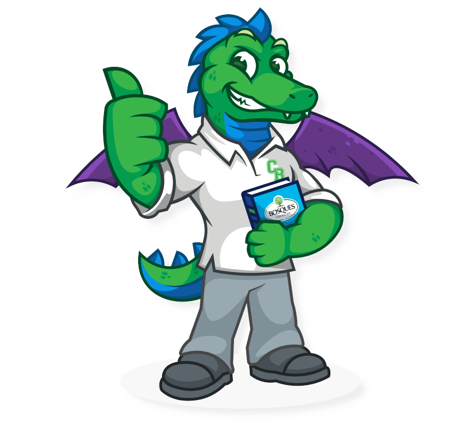 mascota, dragón, bosques, high, school
